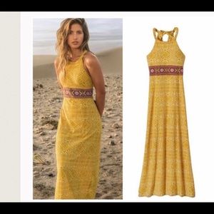 Prana Marigold maxi dress - like new